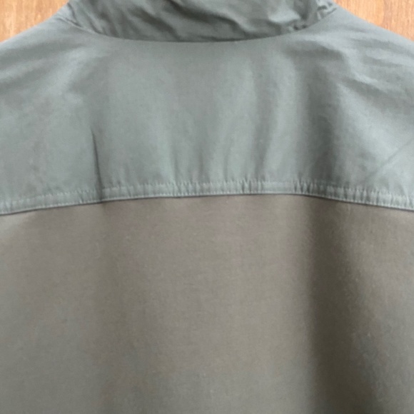 STYLE & CO SPORT Utility Jacket Pockets Grommets Green Large - Picture 5 of 7